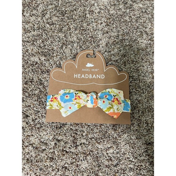Angel Dear Organic Cotton Floral Headband - Picture 1 of 4